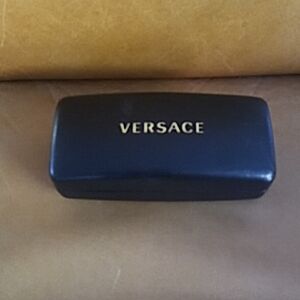 Versace Leather Hard Case For Sunglasses